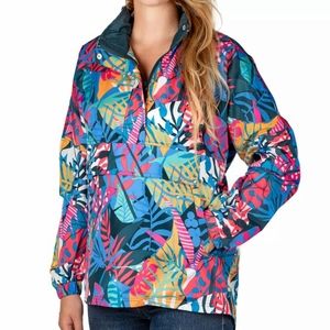 Lauren James Quarter Zip Anorak Rain Jacket